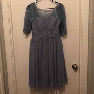 Dusty blue Bridesmaids dress size small